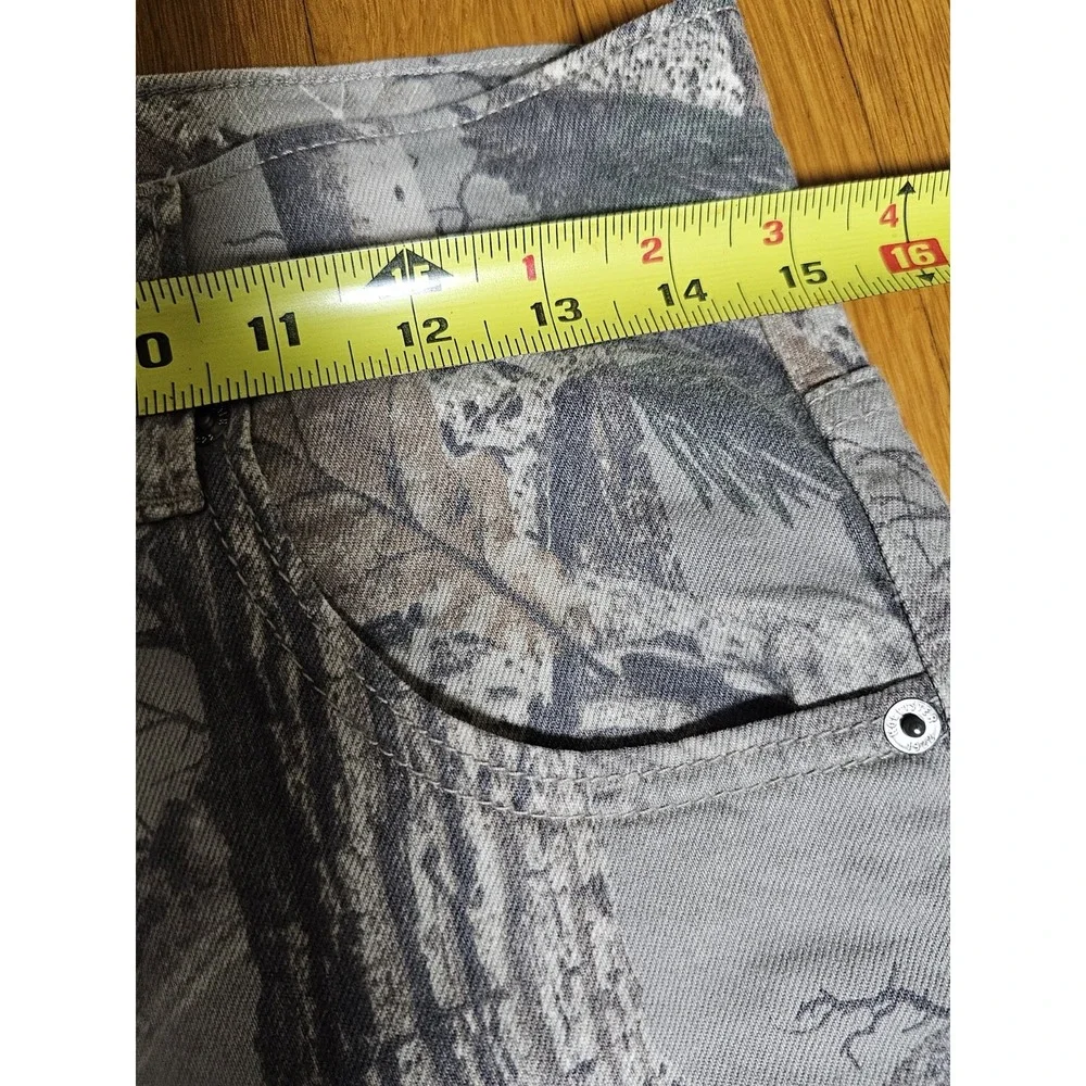 Hollister Super Baggy Camo Jeans Wide Leg Streetwear Skate Men Sz 29x30Fit 29x29